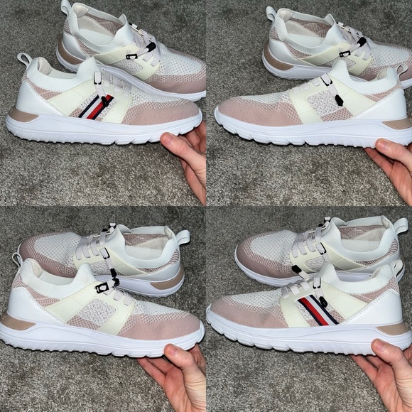 Tommy Hilfiger size 10 women’s Nessim Desert mauve sneakers - Picture 2 of 13